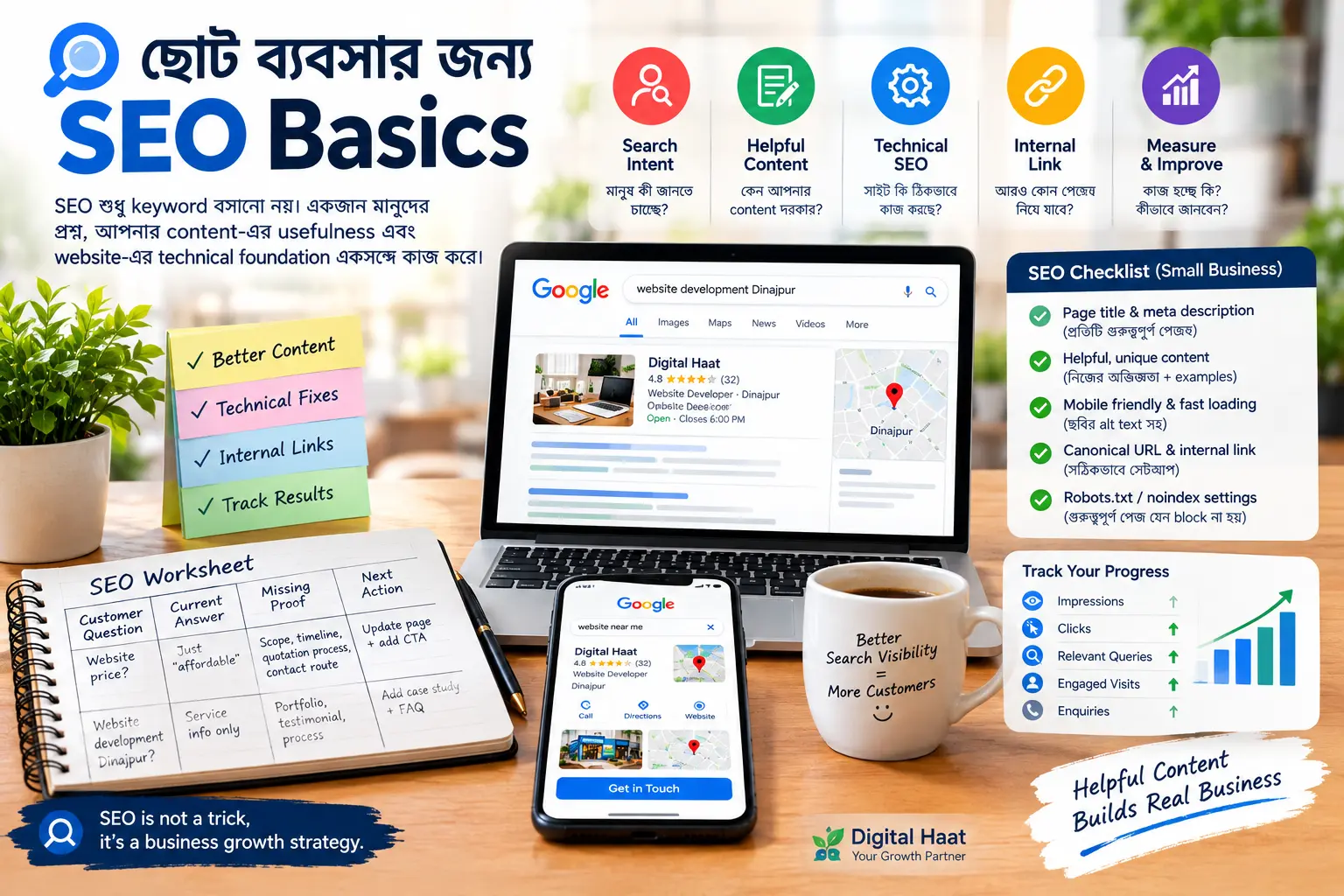 SEO basics for small business growth thumbnail
