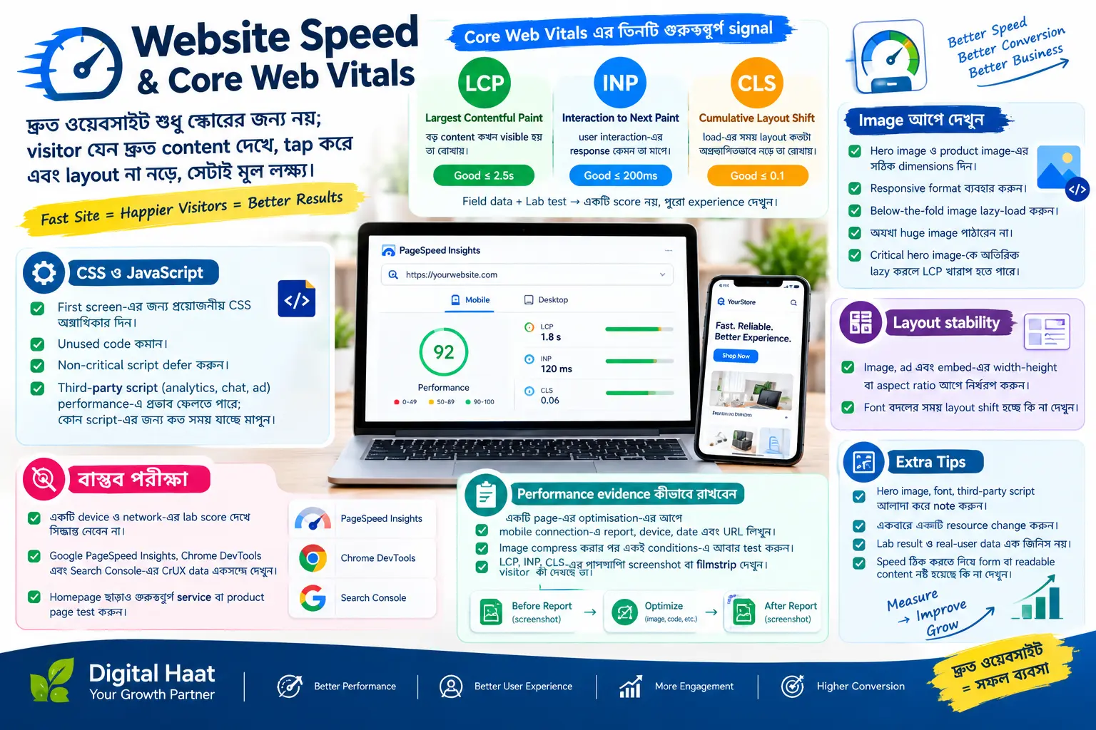 Website speed and Core Web Vitals thumbnail